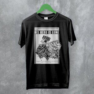 His Hero Is Gone Album Poster 90s Punk Rock Band Graphic Fan Art T-Shirt 103